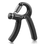 Grip Strength Trainer, Hand Grip Strengthener, Adjustable Black-1Pack