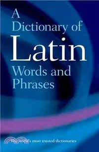 在飛比找三民網路書店優惠-A Dictionary of Latin Words an