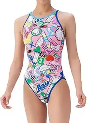 [arena] AS5FWM56G Competition Swimsuit, for Training, Girls, Juniors, Swimming, Practice, Training, Disney Design Model