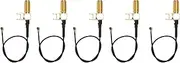 5PCS RF Extension Cable SMA IPEX Antenna Pigtail 50ohms Widely Used GPS Rotating Antenna WiFi Hotspot Scanner Wireless Internet Router Radio Transmitter