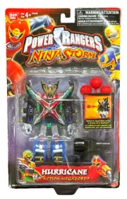 Bandai Power Rangers Ninja Storm Hurricane Action Megazord figure Vintage 2003