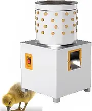 Stainless Steel Feather Plucking Machine, Small Feather Plucking Machine Chicken Turkey Defeathering Machine，Fowl Food Processor Electric,for Sparrows or Newly Hatched Chicks
