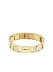 GUESS Gold Logo Chain Bracelet