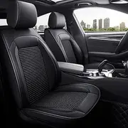 CHUANN ar Seat Covers Universal Full Set for Mazda Cx-3 S Cx-3 Cx-5 2 Cx5 Cx-7 Cx-30 MX-5 2 3 5 6 3 S Auto Parts/Waterproof/Black
