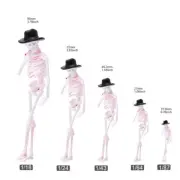 Resin 1/18 1/24 1/43 1/64 1/87 Skeleton stand by car Painted Figure Mini Toys