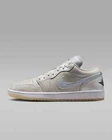 New Nike Women's Air Jordan 1 Low SE 'LNY' Shoes - Football Grey (HF4080-001)