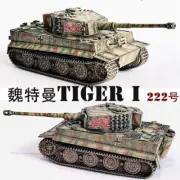 Dragon 1/72 Germany Army Weitman Tiger I Tank Model Normandy Heavy ArmourNo.222