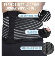 Waist Belt Brace for Lower Back Pain for Lumbar Support
