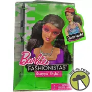 Barbie Fashionistas Swappin' Styles Sporty Brunette 2010 Mattel T9127 NRFB