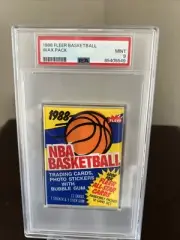 1988 1988/89 Fleer Basketball Wax Pack PSA MINT 9