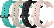 [Chofit] (4-Pack) Bracelets Compatible with Redmi Watch 2 Lite/Redmi Watch 2/Xiaomi Mi Watch Lite 2 Strap, Soft Silicone Sport Replacement Strap, Colourful Band