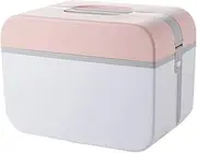 PLAFOPE Emergency Medicine Kit Box Sturdy Plastic First Aid Kit Storage Case Handle