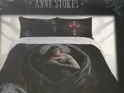Anne Stokes Angel Rose Single Bed Quilt Cover Set | Licensed product