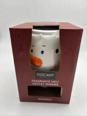 TUSCANY CANDLE FRAGRANCE MELT OUTLET WARMER SNOWBALL WINTER BRAND NEW IN BOX