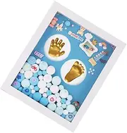 SWOOMEY 1 Set Keepsake Photo Holder Picture Frame for Shower Present for Storing Socks Pictures More for Parents