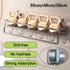 Aluminum Shower Caddy Organizer Suction Cup No Drilling Bathroom Shower Shelf