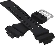 [Casio] Mens G-Shock Resin Replacement Watch Band Black