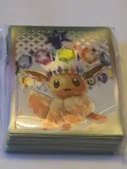 65 Sealed Prismatic Evolutions Pokémon Sleeves featuring Eevee