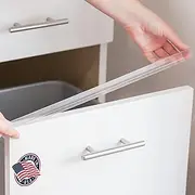 CABINET HERO Slimline - Slip on Cabinet Door Protector Edge Guard - Clear - ¾” Thick - 18” Length (Pack of 4)