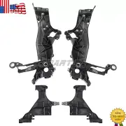 Left & Right Headlight Mount Bracket Support Set For AUDI A5 S5 RS5 2013-2016 (for: Audi)