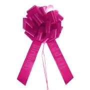 20 Inch Big Car Pull Bow, Giant Gift Wrapping Bow Ribbon for Cars Decor, Pink