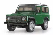 Land Rover Defender 90 Remote Control Scale Model 1/10 (Tamiya) with Controller