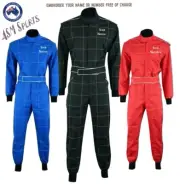 Custom Go Kart Race Suit with Free Embroidery & Balaclava Sustainable Quality