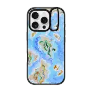 iPhone 16 Pro Impact Ring Stand Case MagSafe Compatible Islands of the Mind by Katie Over