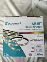 EcoSmart Smart Tuneable RGB Strip Light 32 Ft
