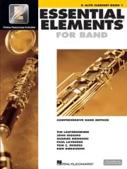 Essential Elements 2000 Book 1 for Eb Alto Clarinet Band Method Beginner Media