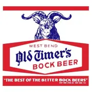 West Bend Old Timer's Bock Beer NEW Metal Sign 40" Square USA STEEL 15 lbs.