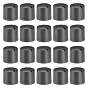20Pcs 6mm Knob for Speaker Effect Pedal Amplifier Potentiometer Knob 14x14mm
