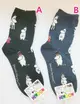 KIsssocks 嚕嚕米Moomins 長襪(22-26cm)2款選1，大人/小孩短襪/船型襪/sanrio卡通/襪子，X射線【C190003】