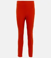 [Veronica Beard] Veronica Beard High-rise skinny scuba pants AU 14 red