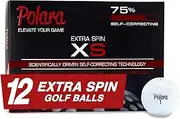 Polara Self Correcting Golf Balls, Designed to Correct Hooks and Slices, Perfect for Recreational Golfer, Pack of 12