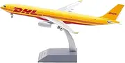 Pre-Built Model Aircraft 31CM Accurate Scale Model Airplane Replica 1/200 for DHL for Airbus A330-343P2F D-AJFK Metal Civilian Aircraft Miniature Airplane Model
