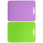2 Pcs Silicone Cutting Board Siliconecutting Kitchen Vegetable Foldable
