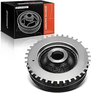 A-Premium Harmonic Balancer Replacement for Mazda Protege 1999-2003 626 1996-2002, 2.0L