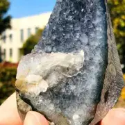 304g Natural Amethyst Geode Mineral Specimen Crystal Quartz Energy Decoration
