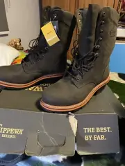Chippewa boots thunderstruck Burnett TH1032 style 14 size with D brand new inbox