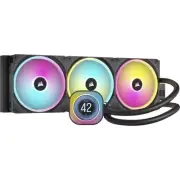 Corsair iCUE LINK H170i LCD Liquid CPU Cooler with 420mm Radiator, QX120 RGB AU
