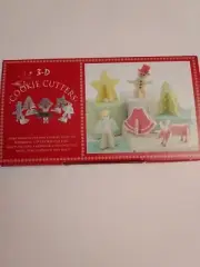 NORDIC WARE Christmas COOKIE CUTTER Set 12 Pieces Made In USA