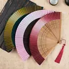 Chinese Style Chinese Style Fan Bamboo Dance Fan Antique Folding Fan