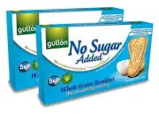 GULLON YOGURT WHOLE GRAIN BISCUITS SUGAR FREE NO CHOLESTEROL 2 PKS OF 5