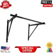 Wall Mounted Heavy Duty Chin Pull Up Bar Gym Workout Training Fitness Pro Mount