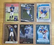Malik Nabers Panini Rookie Lot *6 Cards*