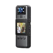 128GB Mini 4K Body Camera with Video, Small Cameras for Vlogging with 9Hrs Long Battery Life, Daily Easy to Use for Traveling Cycling Motorcycle