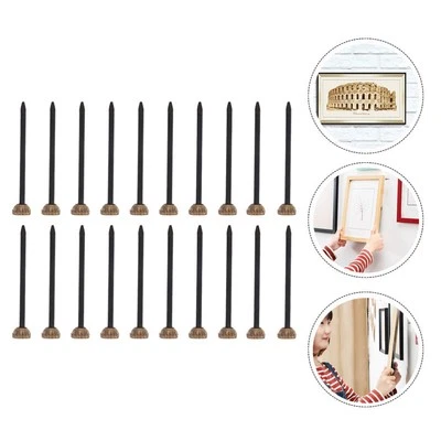 100 Pcs Picture Hooks Frame Nail Heavy Duty Hangers for Hanging Nails