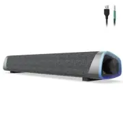 USB Powered Sound Bar Speakers for Desktop Computer PC Laptops Monitors