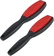 2Pack Lint Brush Double-Sided Lint Brush for Clothes Garment Fur Brush Pet Hair Remover Magic Brush Dog Cat Hair Remover Lint Removal Brush